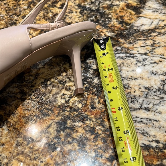 Aldo nude sling back in excellent condition - Picture 3 of 3